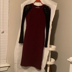 Burgundy Dress